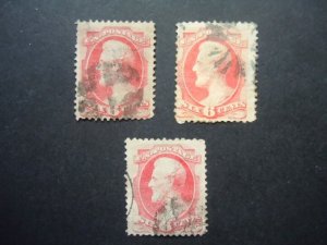 1873 #159 6c Jackson Perf 12 Used  CV $54 #2