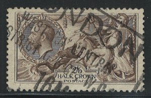 Great Britain Scott 179 Used! King George V Britannia Rule the Waves!