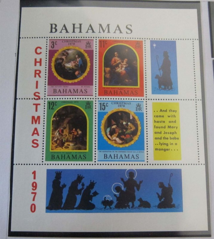 Bahamas 1970 Sc 312a Christmas Religion MNH