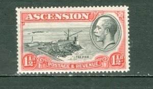 ASCENSION 1934 GEO.V #25  MINT NO THINS...$2.25