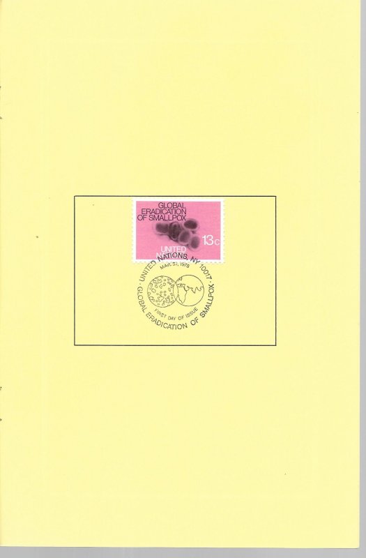 United Nations Show First Day Folders 4 Different