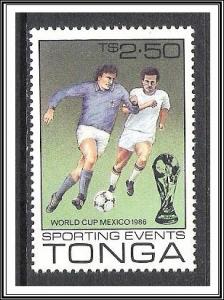 Tonga #634 Soccer Championships MNH