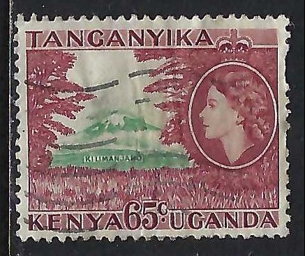 Kenya, Uganda & Tanganyka 111 VFU O262-5