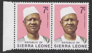 Sierra Leone #426 MNH edge pair