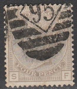 Great Britain #84 F-VF Used CV $67.50  (A2992)