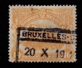 Belgium -  #Q67 Parcel Post  - Used