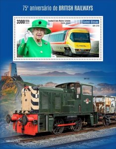 Guinea-Bissau - 2023 British Railways - Stamp Souvenir Sheet - GB230210b2