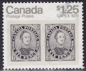 Canada 756i Jacque Cartier CAPEX '78 $1.25 1978