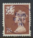 Great Britain Wales  SG W80 SC# WMMH74 Used  see details 1 bands