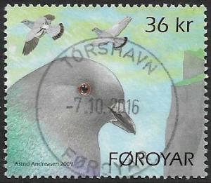 Faroe Islands - # 521 - Pidgeons - used