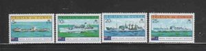 TRISTAN DA CUNHA #247-250 1978 ROYAL FLEET MINT VF NH O.G