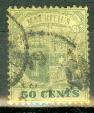 ID: Mauritius 111 used CV $80