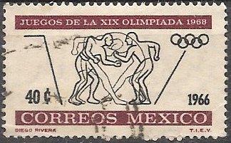 Mexico 975 (used) 40c Olympics