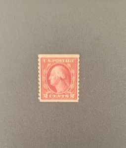 492, 2c Washing Carmine, Mint OGNH, VF, CV $37.00
