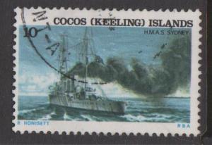 Cocos Islands Sc#23 Used