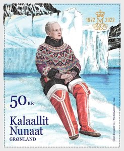 Groenland / Greenland - Postfris/MNH - 50 years Queen 2022