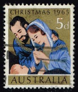 Australia #393 Christmas Nativity; Used (0.25)