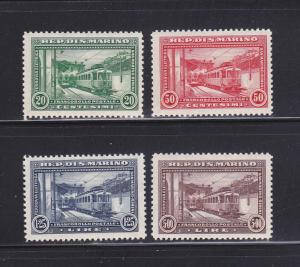 San Marino 139-142 Set MH Trains