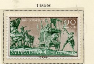 Spanish Sahara 1958 Early Issue Fine Mint Hinged 20c. NW-173606