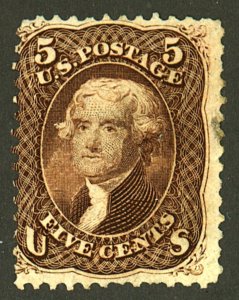 U.S. #76 USED WITH APS CERT