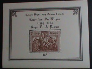 BELGIUM STAMP-1964-SC#B162 DESCENT FROM THE CROSS -MNH S/S SHEET VERY FINE