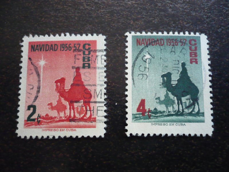 Stamps - Cuba - Scott# 562-563 - Used Set of 2 Stamps