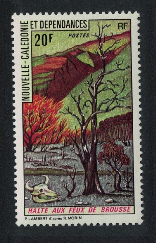 New Caledonia Stop Bush Fires 1975 MNH SG#547