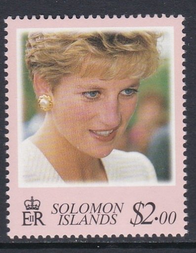 866 Solomon Islands Princess Diana MNH