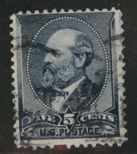 USA Scott 216 Used 1888 nicely center