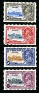 Gilbert & Ellice Stamps # 33-6 VF OG LH Set of 4