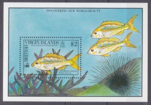 1990 British Virgin Islands 691/B63 Marine fauna 9,50 €