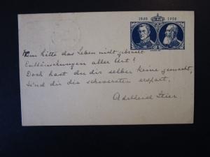 Belgium Uprated 1905 Postal Card to Germany - Z4868