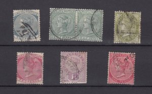Jamaica QV 1888/89 Fine Used Collection Of 7 BP8955