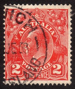 1931, Australia, 2p Used, Sc 116