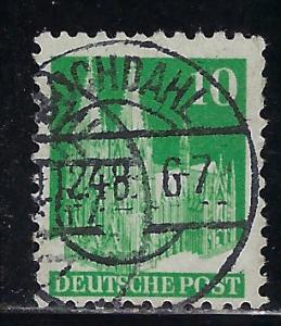 Germany AM Post Scott # 641, used