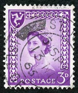 IOM SG2a 3d Deep Lilac on Chalky Paper Fine used cat from 6.50 pounds