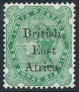 British East Africa, Sc #58, 2a6p MH