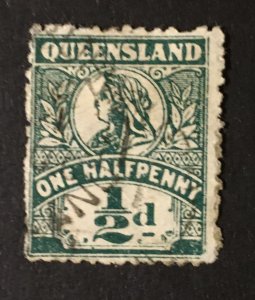 Queensland, Sc. #124 CV $4