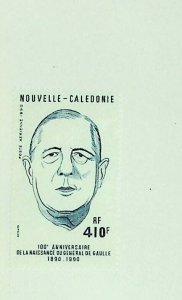 NEW CALEDONIA Sc C223 NH ISSUE OF 1990 - C. DE GAULLE - (AO23)