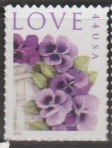 U.S. Scott #4450 Love Flower Stamps - Mint NH Single