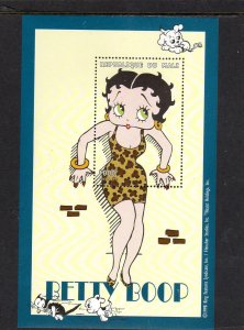 MALI 2000 BETTY BOOP MINT VF NH O.G S/S (4MA)