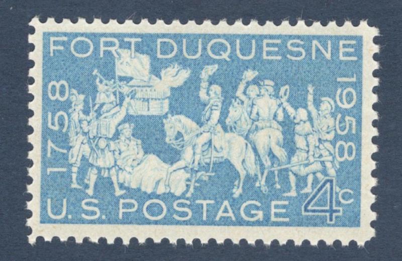 1123 Fort Duquesne Single Mint/nh (Free Shipping)