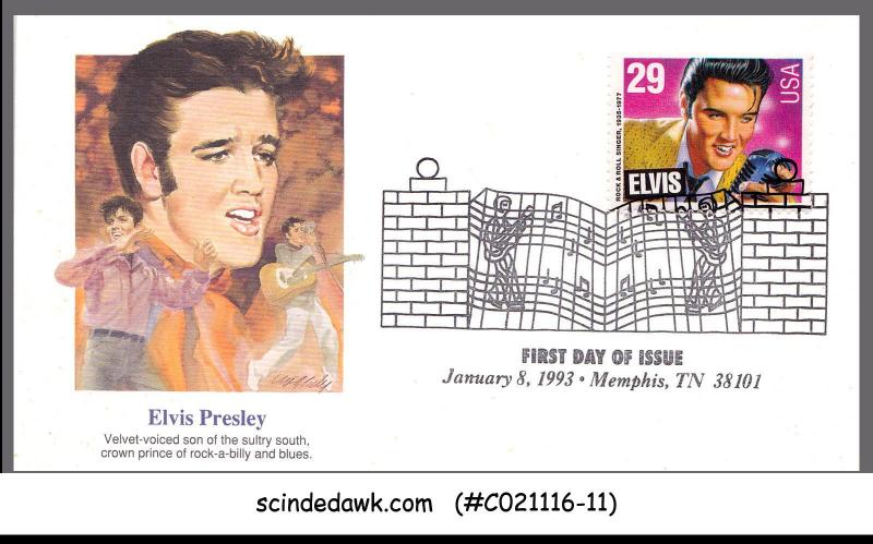 USA - 1993 ELVIS PRESLEY / ROCK MUSIC - FDC