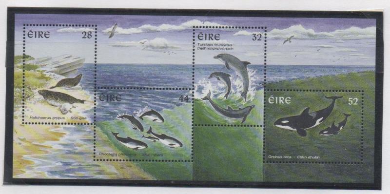 Ireland Sc 1052a Marine Mammals stamp sheet mint NH