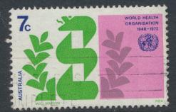 Australia  SC# 545   Caduceus & Laurel  Used