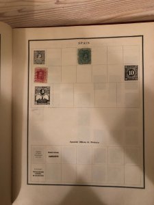 Modern Stamp Album Circa 1921