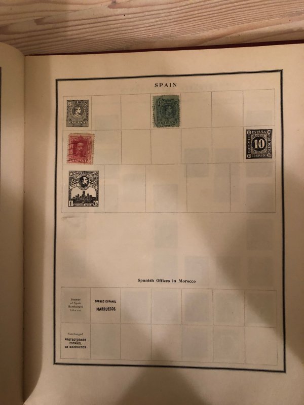 Modern Stamp Album Circa 1921