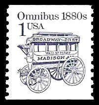 PCBstamps   US #2225b 1c Omnibus, coil, untagged, MNH, Shiny, (18)