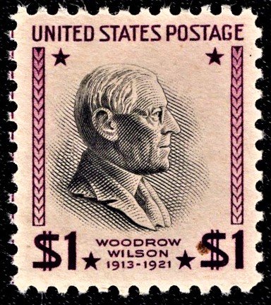 US 832 MNH VF $1 Woodrow Wilson ***