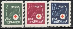 Croatia # B70-2, Mint Hinge. CV $ 1.35